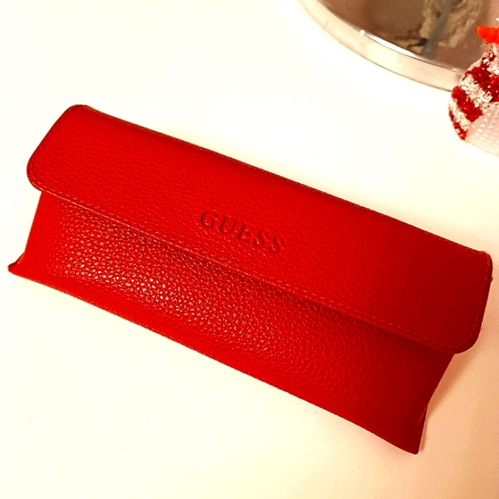 Guess Free with purchase of $10 and more Eyeglasses Case in EUC condition